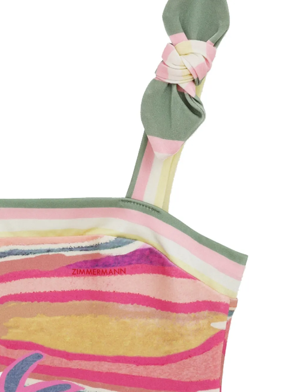 ZIMMERMANN Kids Tallow badpak Roze