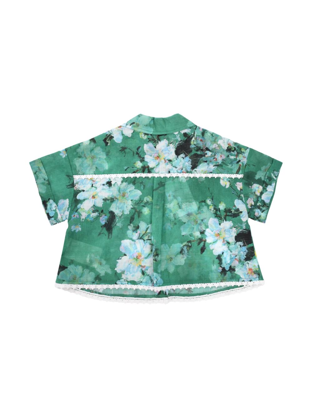 ZIMMERMANN Kids Everley shirt - Green