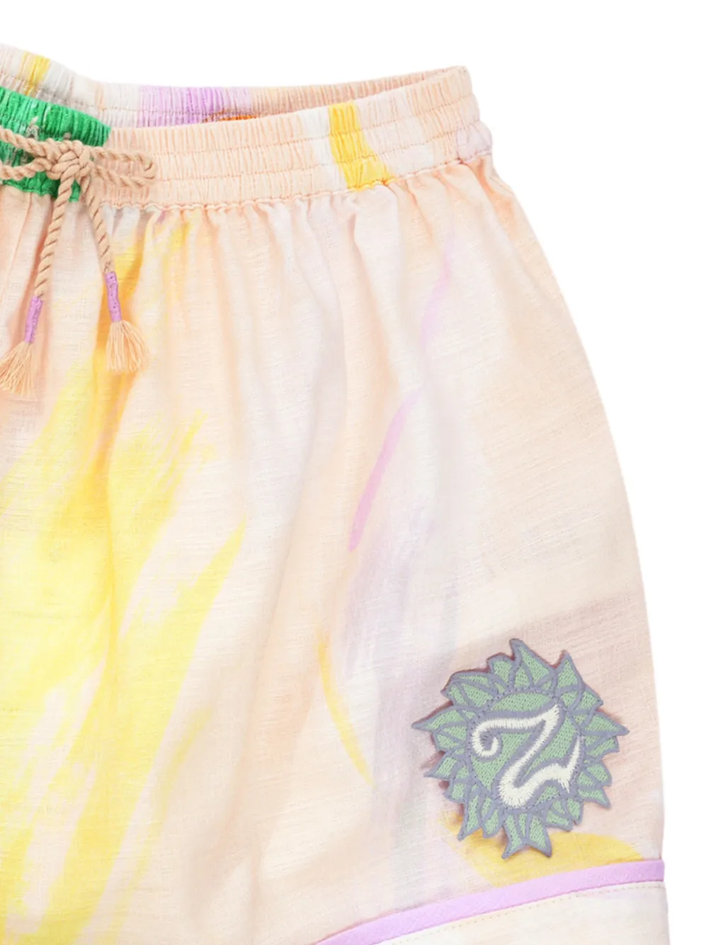 ZIMMERMANN Kids Everley shorts Beige