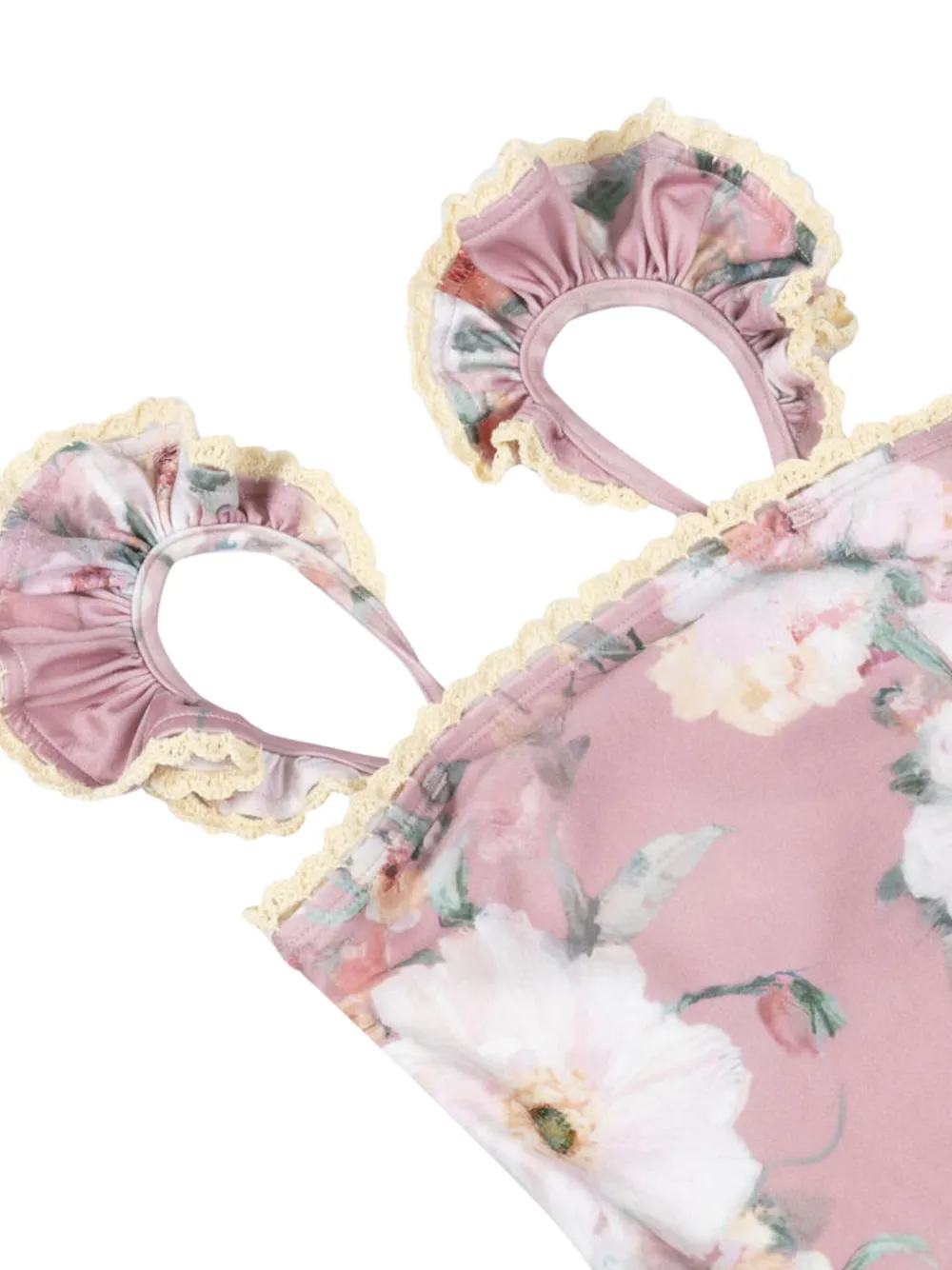 ZIMMERMANN Kids Everley swimsuit Roze