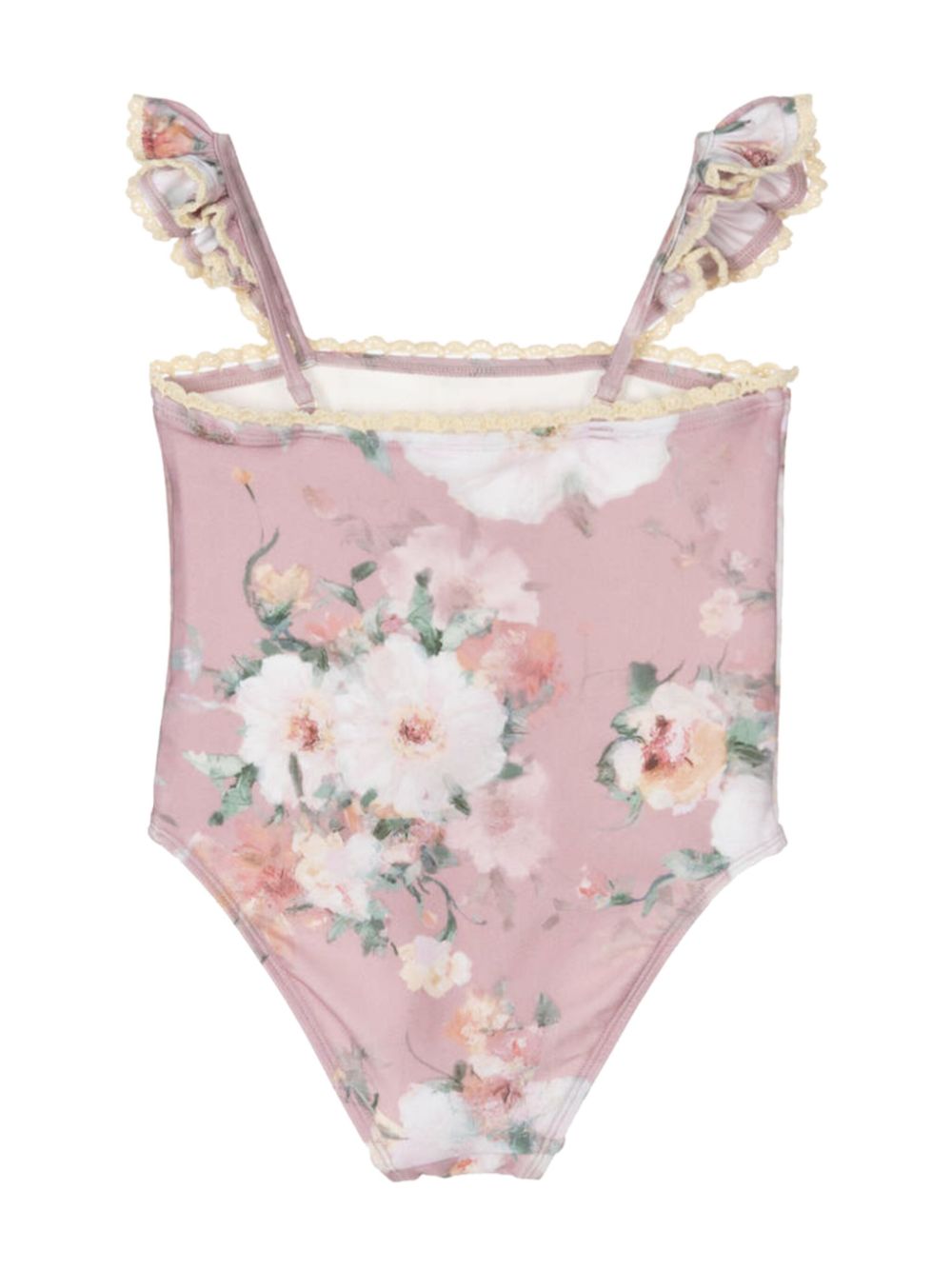 ZIMMERMANN Kids Everley swimsuit - Roze