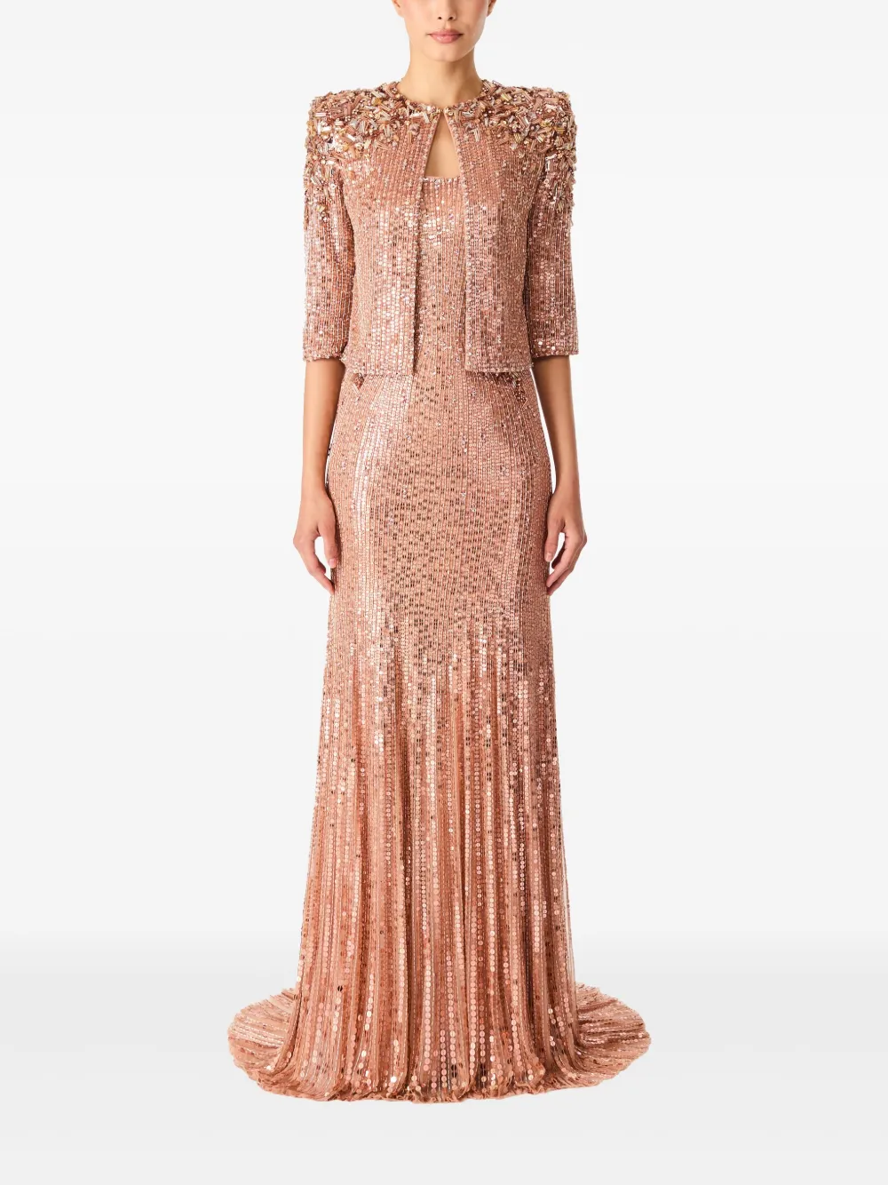 Jenny Packham Gaia jack - Roze