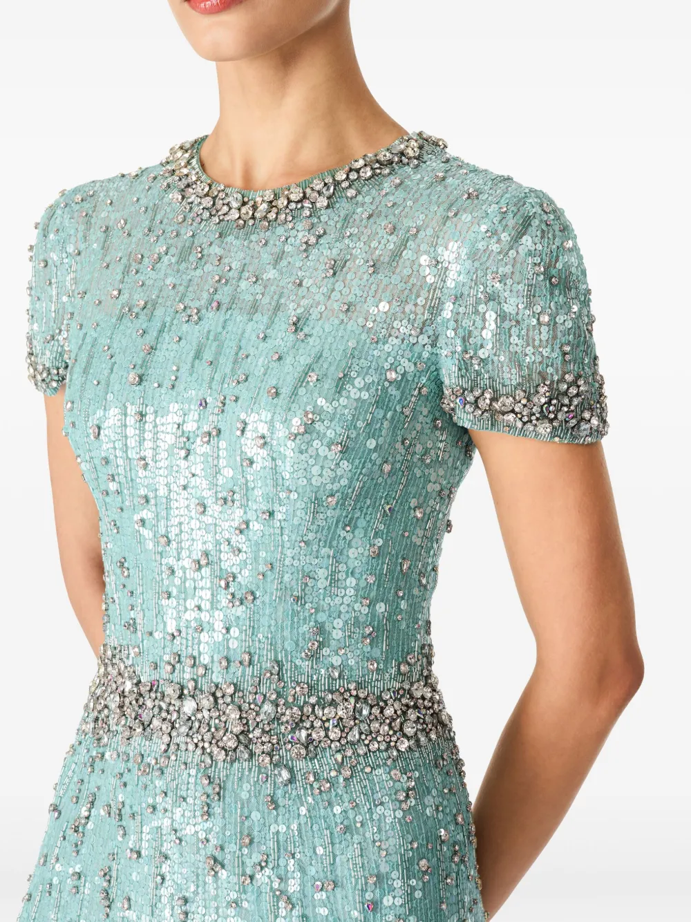 Jenny Packham Celeste jurk Blauw