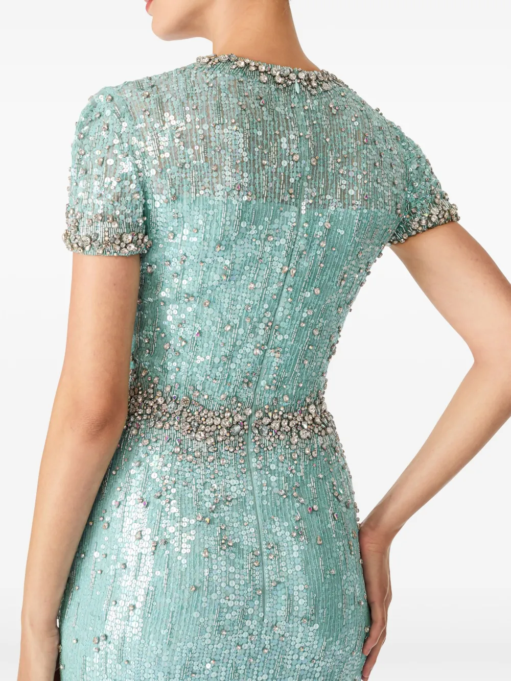 Jenny Packham Celeste jurk Blauw