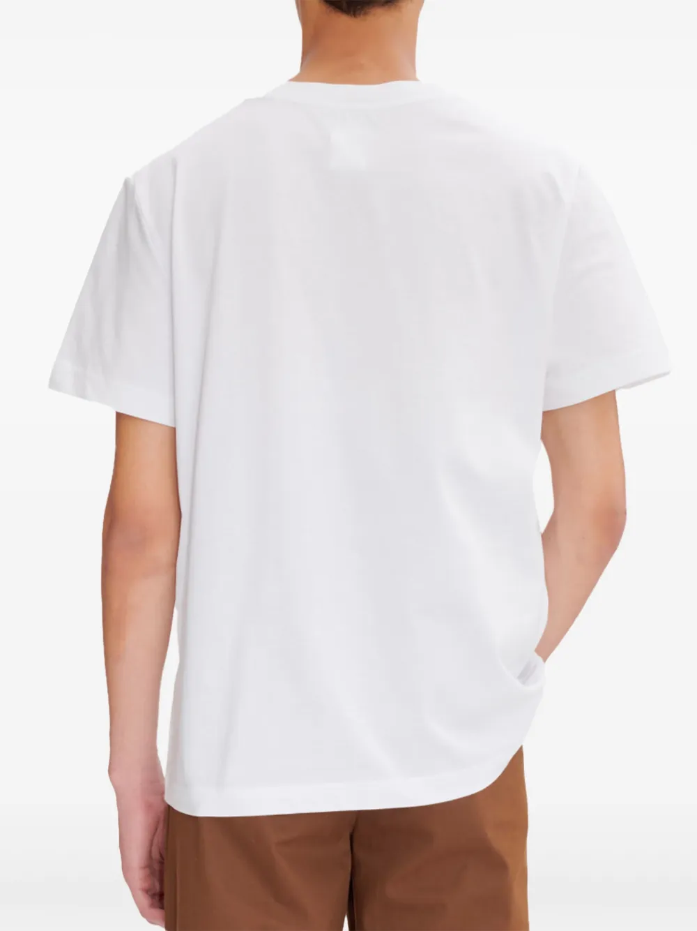 A.P.C. T-shirt met logoprint Wit