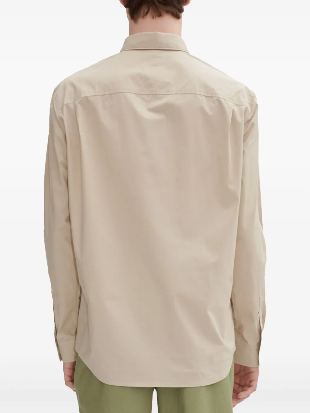 A.P.C. Button-up overhemd Beige