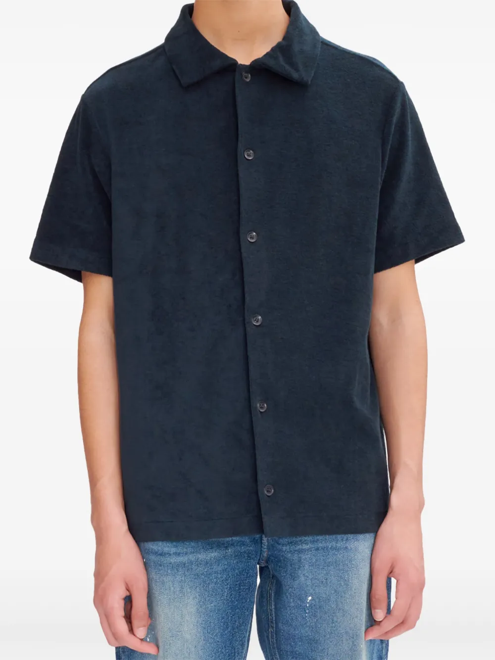 A.P.C. Nicolo overhemd Blauw