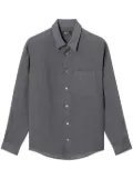 A.P.C. patch-pocket shirt - Grey