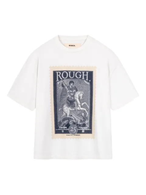 ROUGH. Camiseta com estampa gráfica