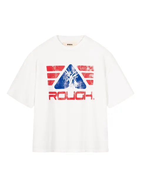ROUGH. Camiseta com estampa de logo