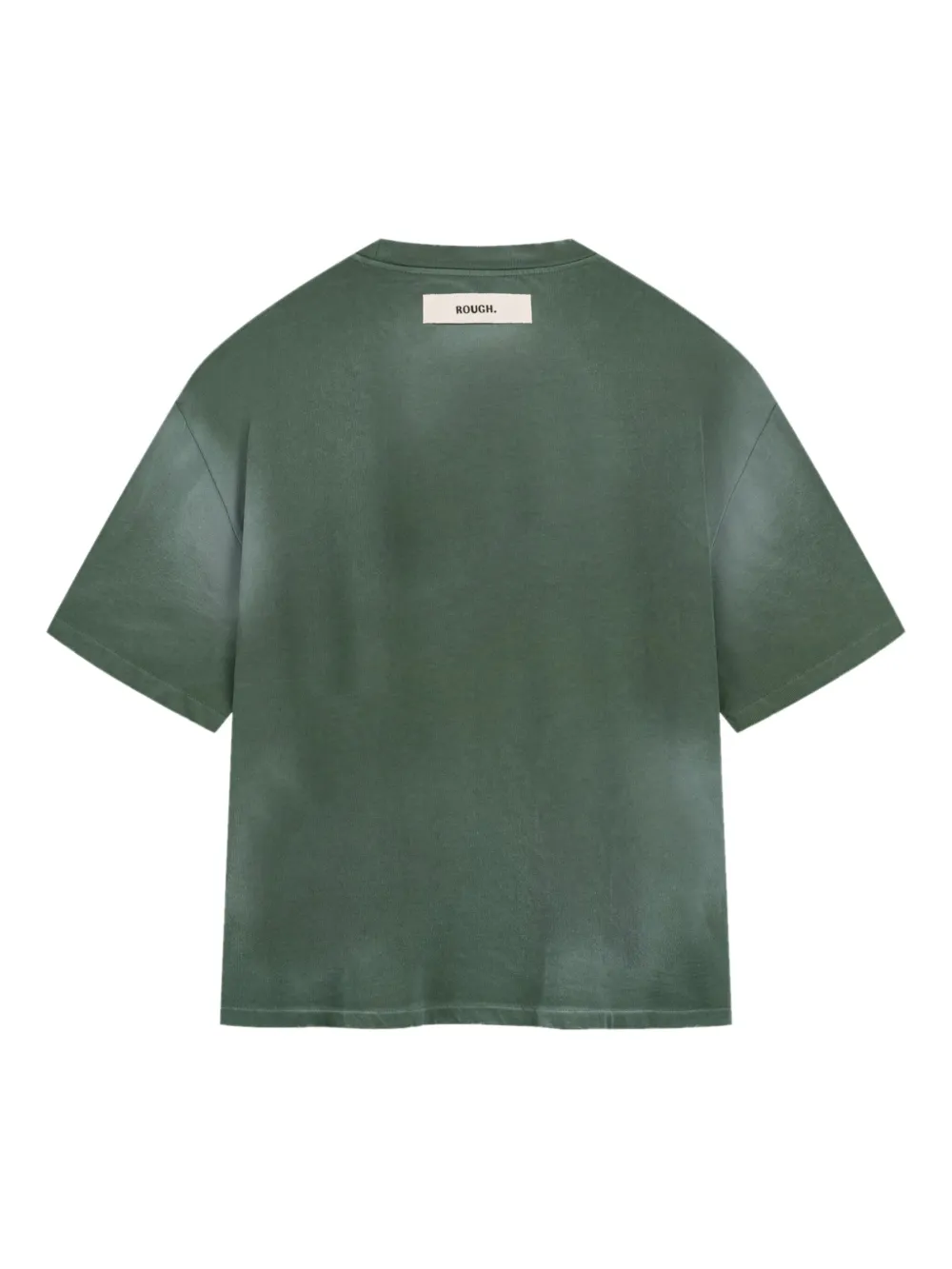 ROUGH. Fig Leaf T-shirt - Groen