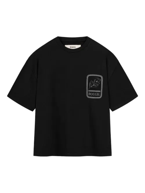 ROUGH. t-shirt Olive Emblem - Noir - ROUGH. - Modalova