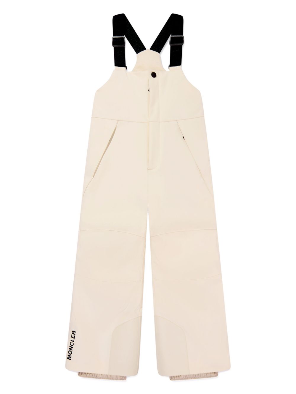 Moncler Enfant Skibroek met logoprint Beige