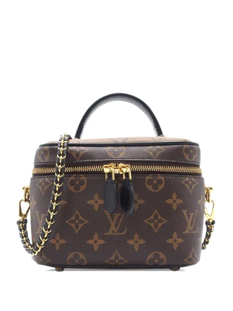 Louis Vuitton Pre-Owned 2020-2023 Monogram Reverse Vanity PM satchel WOMEN