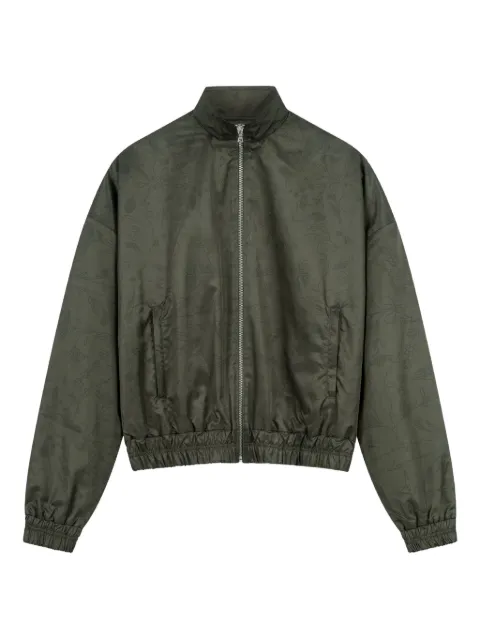 ROUGH. high-neck tracksuit jacket