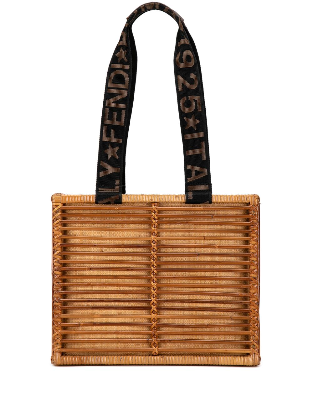 20th Century Rattan tote bag