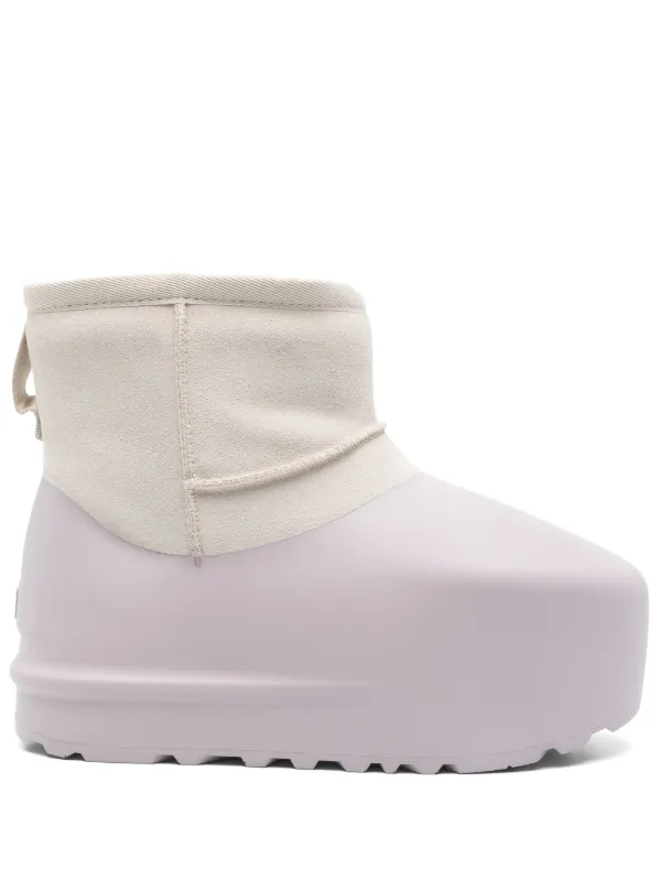 靴 UGG classic pumped molded UGG Mini Classic Pumped Molded Boots | Brown | FARFETCH