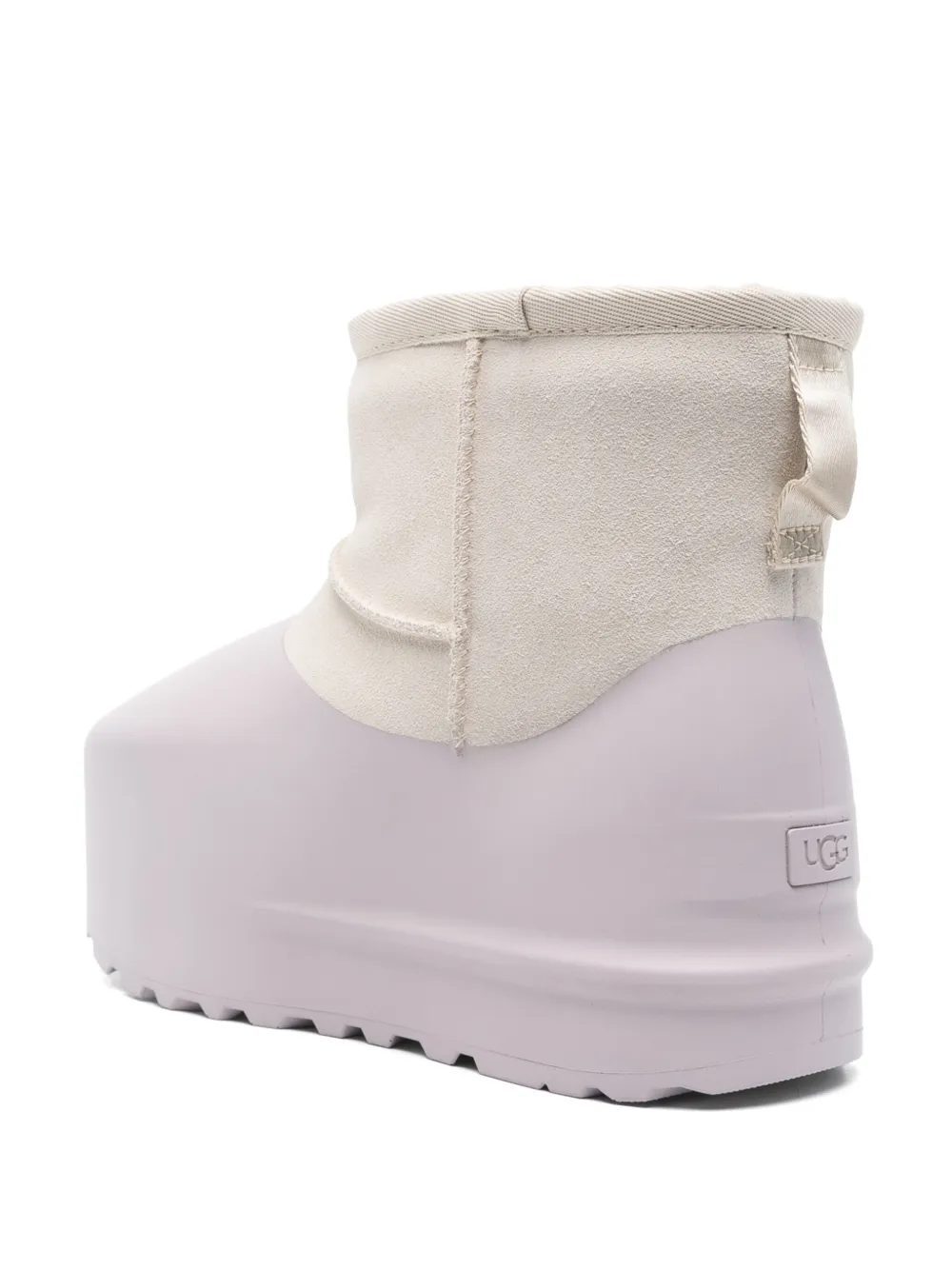 UGG Classic Mini Pumped Molded laarzen Wit