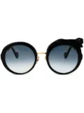 ANNA-KARIN KARLSSON Rose et la Roue Crystal sunglasses - Blue