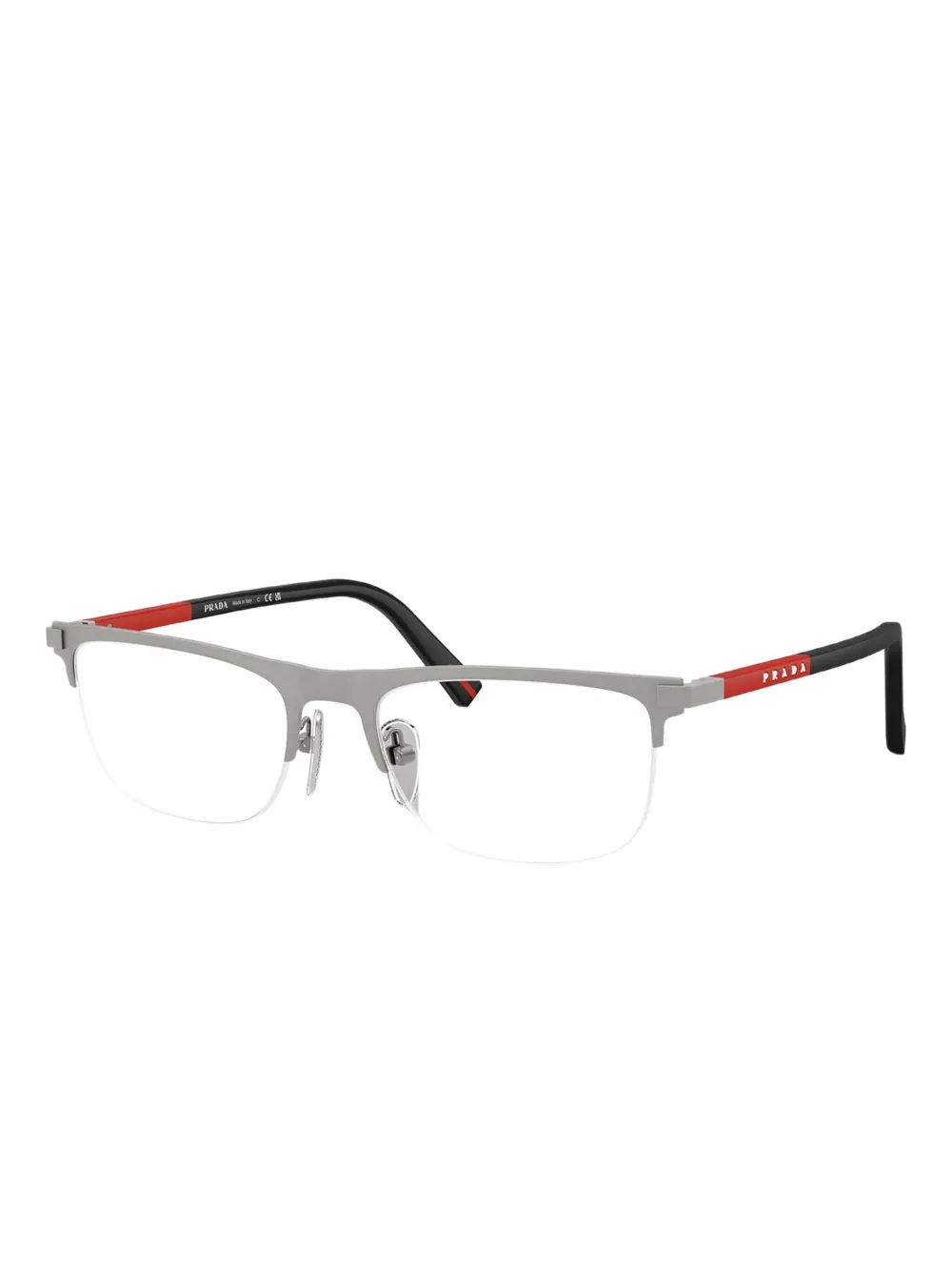 Prada Linea Rossa PS50RV 金属半框眼镜 | Image 2