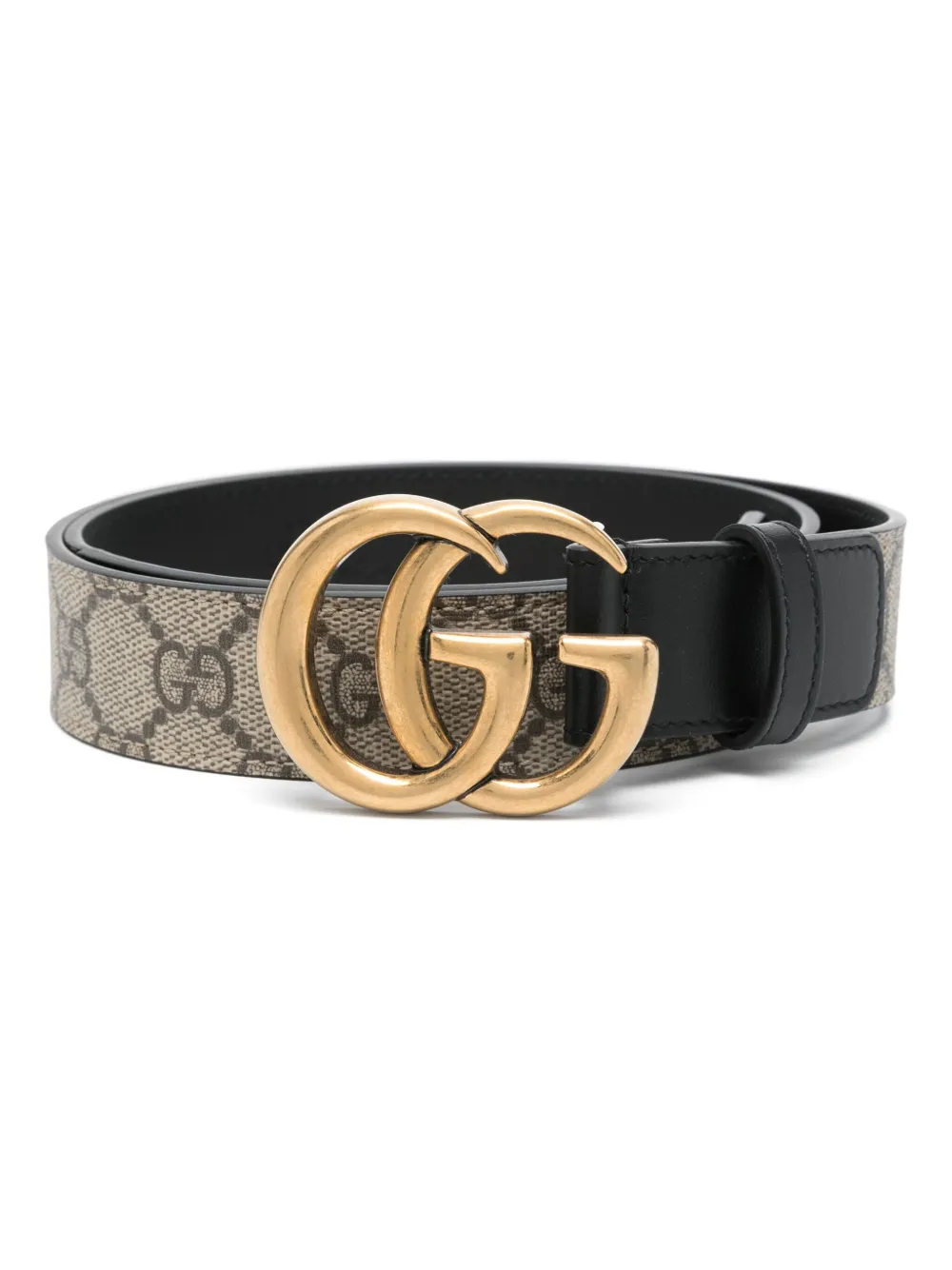 Gucci Pre-Owned Double G buckle belt | Neutrals | Image 1