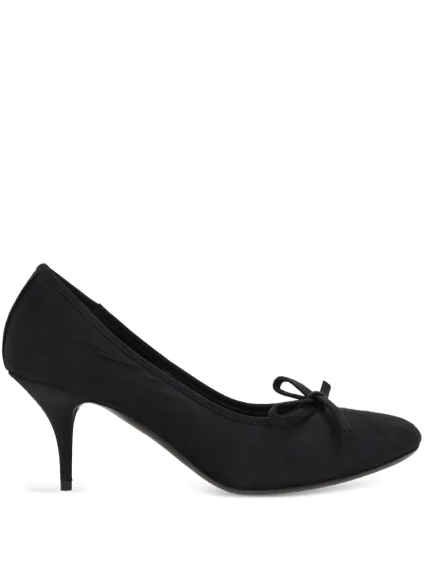 パンプス BALENCIAGA LEOPOLD WORN-OUT SATIN PUMPS 27072278_56847842_600.jpg