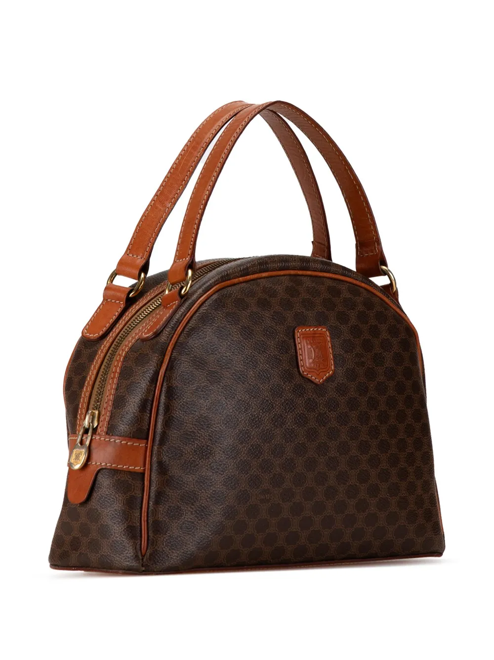 Céline Pre-Owned 1994 Macadam Dome handbag - Bruin