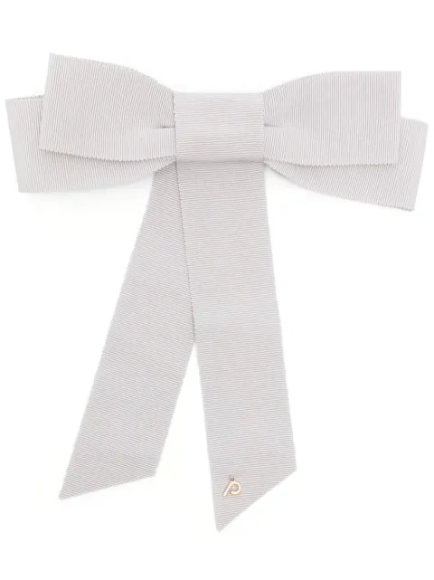 Parlor bow-detail hair clip