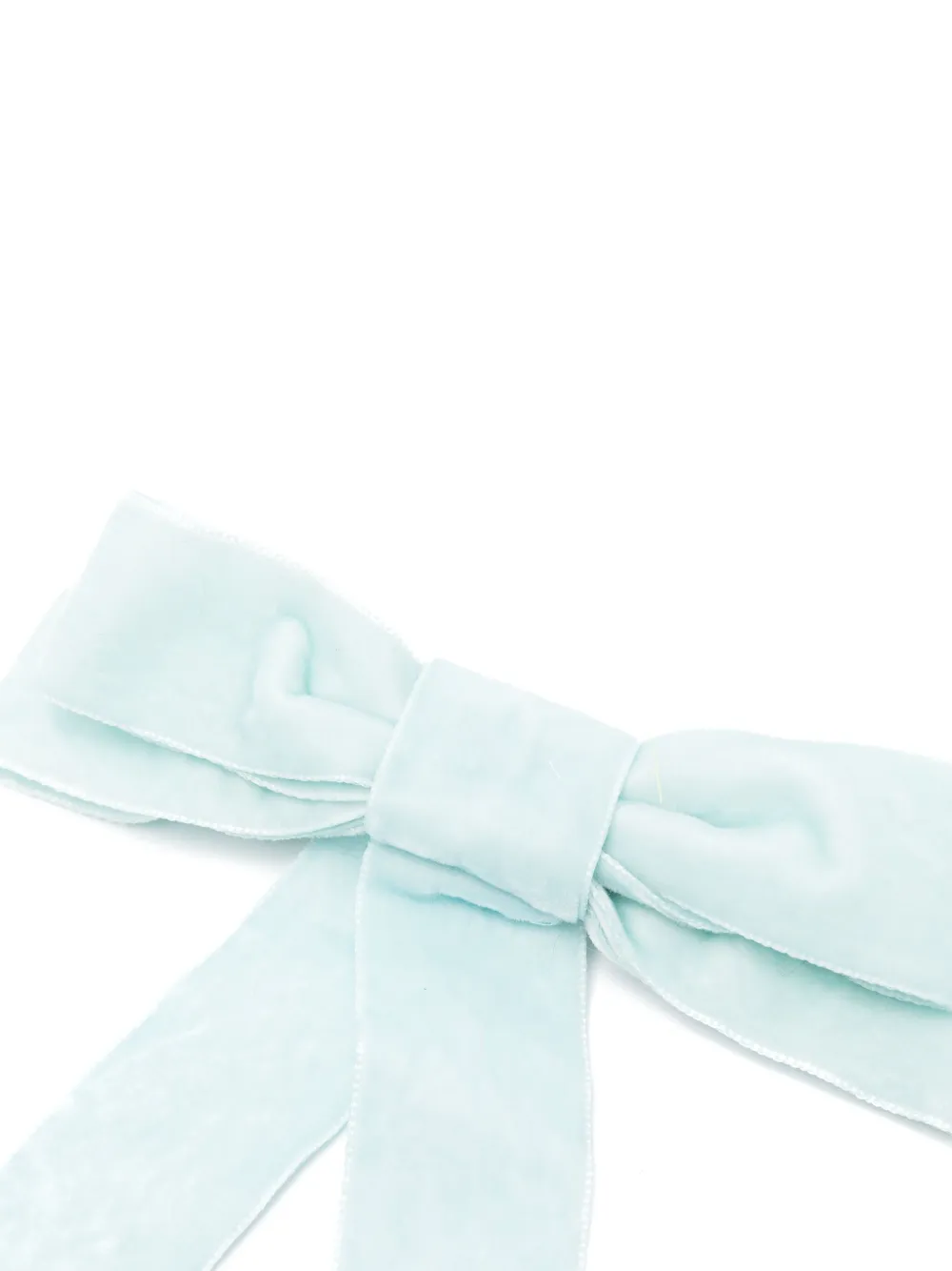 velvet hair clip