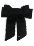 Parlor brushed hair clip - Black