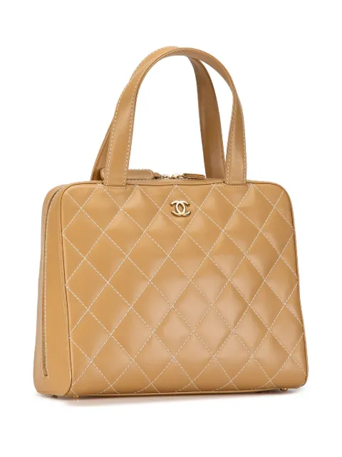 CHANEL Pre-Owned 2002-2003 CC Wild Stitch handbag 0BVY7B8ELHO7YRYG - 1