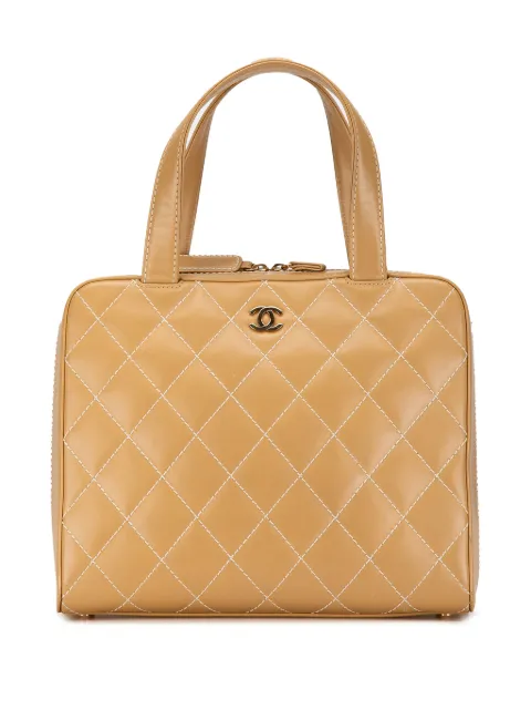 CHANEL 2002-2003 CC Wild Stitch handbag Women
