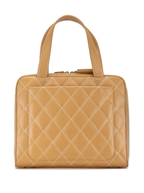 CHANEL Pre-Owned 2002-2003 CC Wild Stitch handbag 0BVY7B8ELHO7YRYG - 2