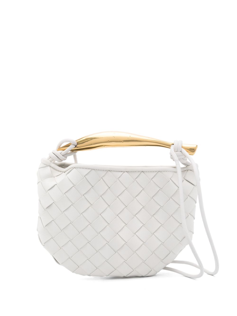 Bottega Veneta Pre-Owned baby Sardine tote bag - White