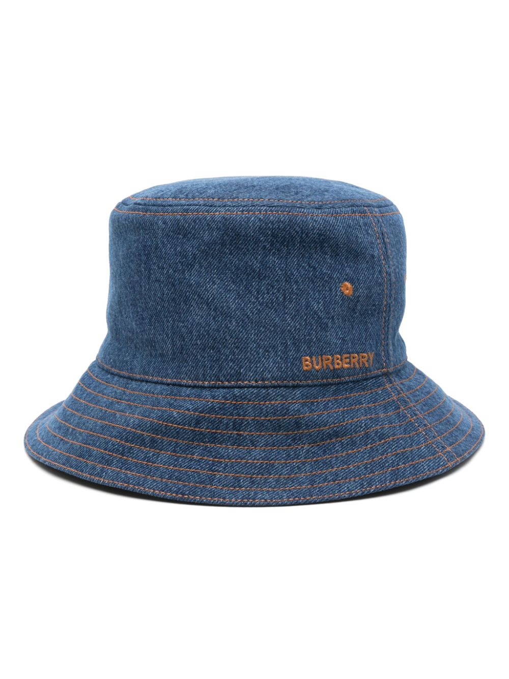 embroidered-logo bucket hat