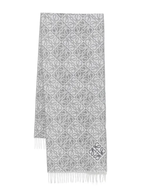 LOEWE وشاح بزينة أناغرام