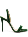 Aquazzura 115mm So Nude slingback sandals - Green