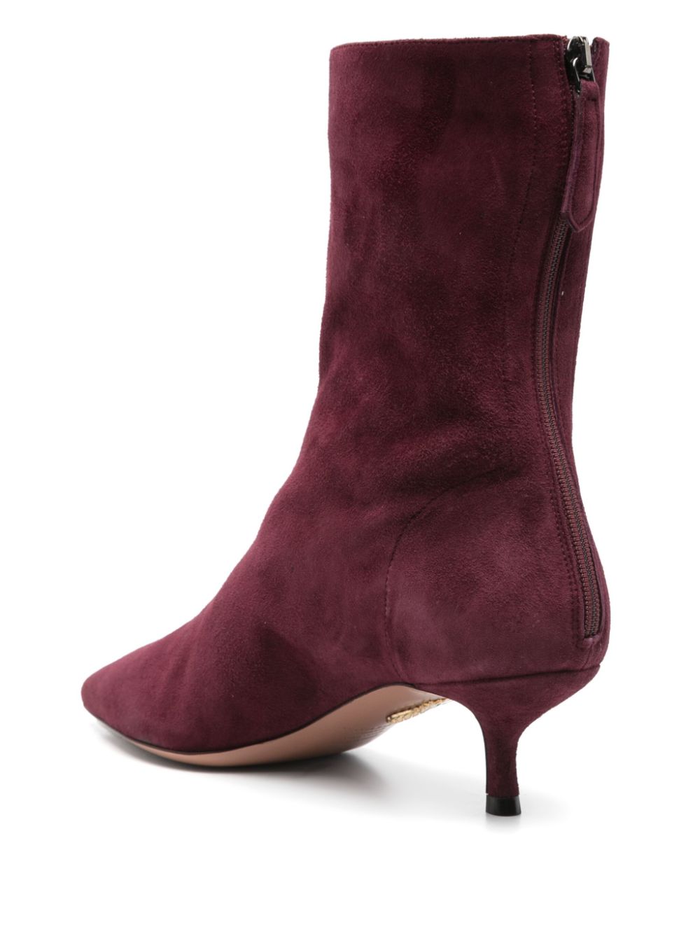 Aquazzura 60mm side ankle boots Purple