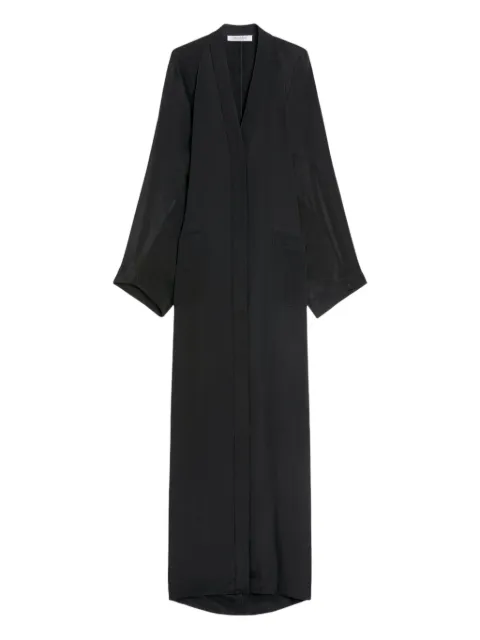 Max Mara V-neck wide-sleeve maxi dress