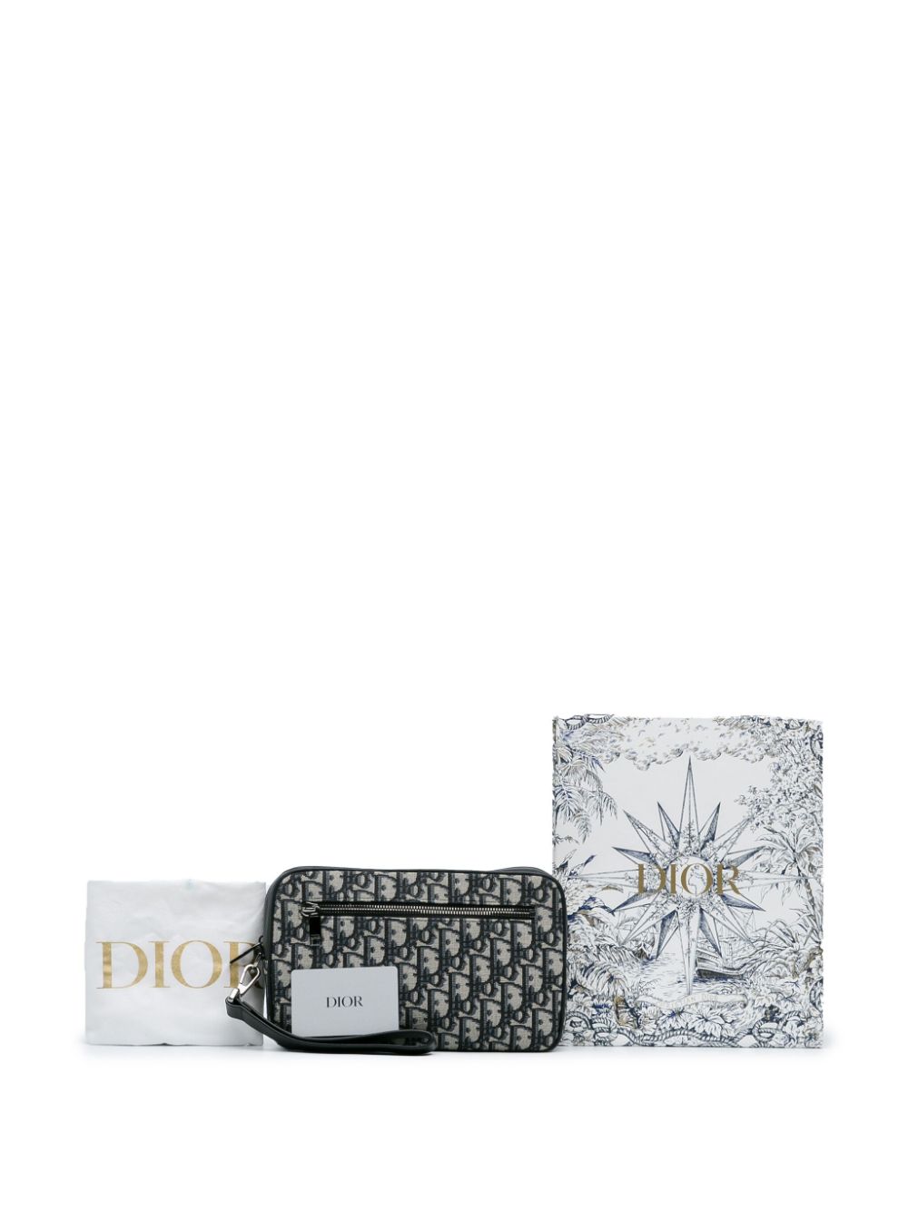 Christian Dior 2022 Oblique Toiletry Pouch clutch bag Women