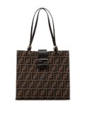 Fendi Pre-Owned 2000-2010 Zucca Canvas tote bag - Brown