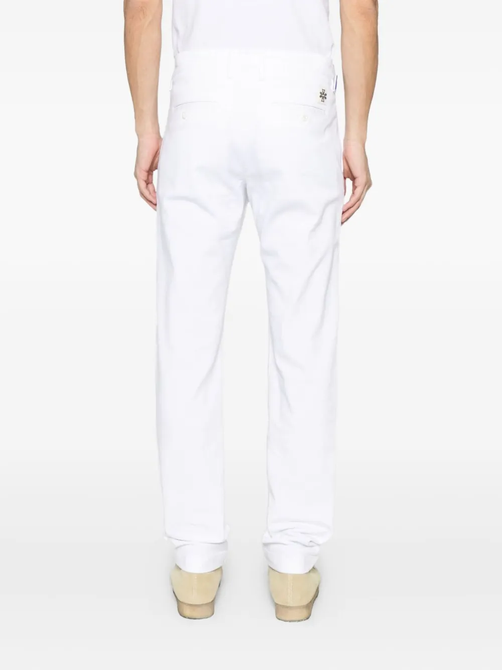 Jacob Cohën Bobby broek met wassing Wit