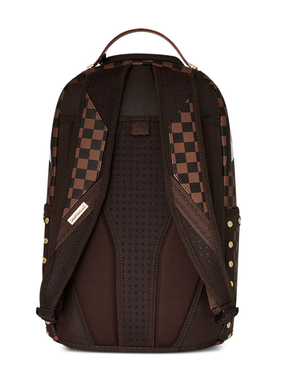 sprayground kid monster-print backpack - Brown