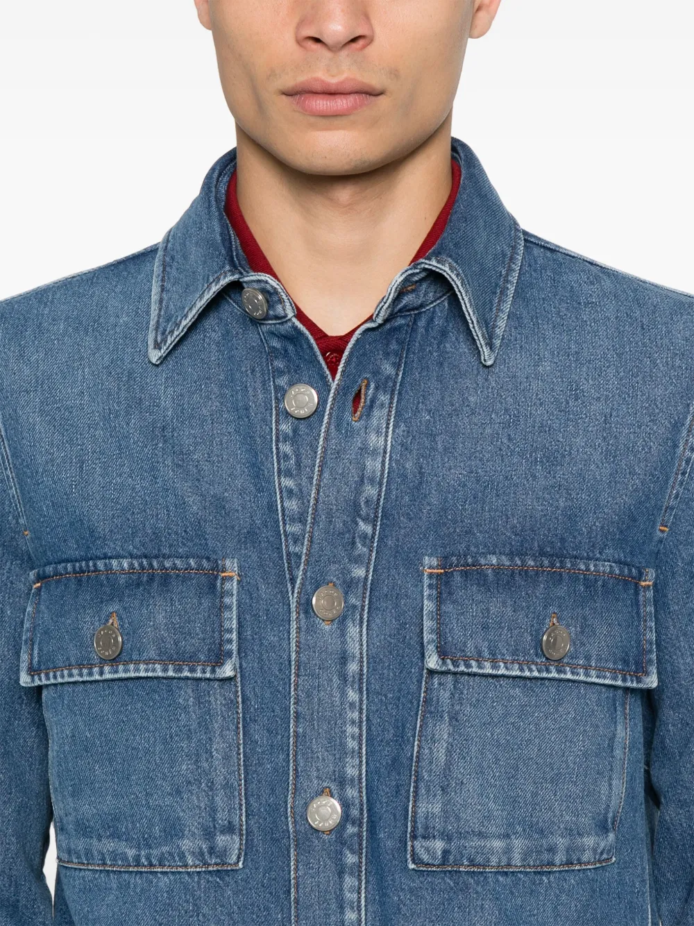 Jacob Cohen 25ejcujum_e0017080t729av2 Medium Blue In Blue