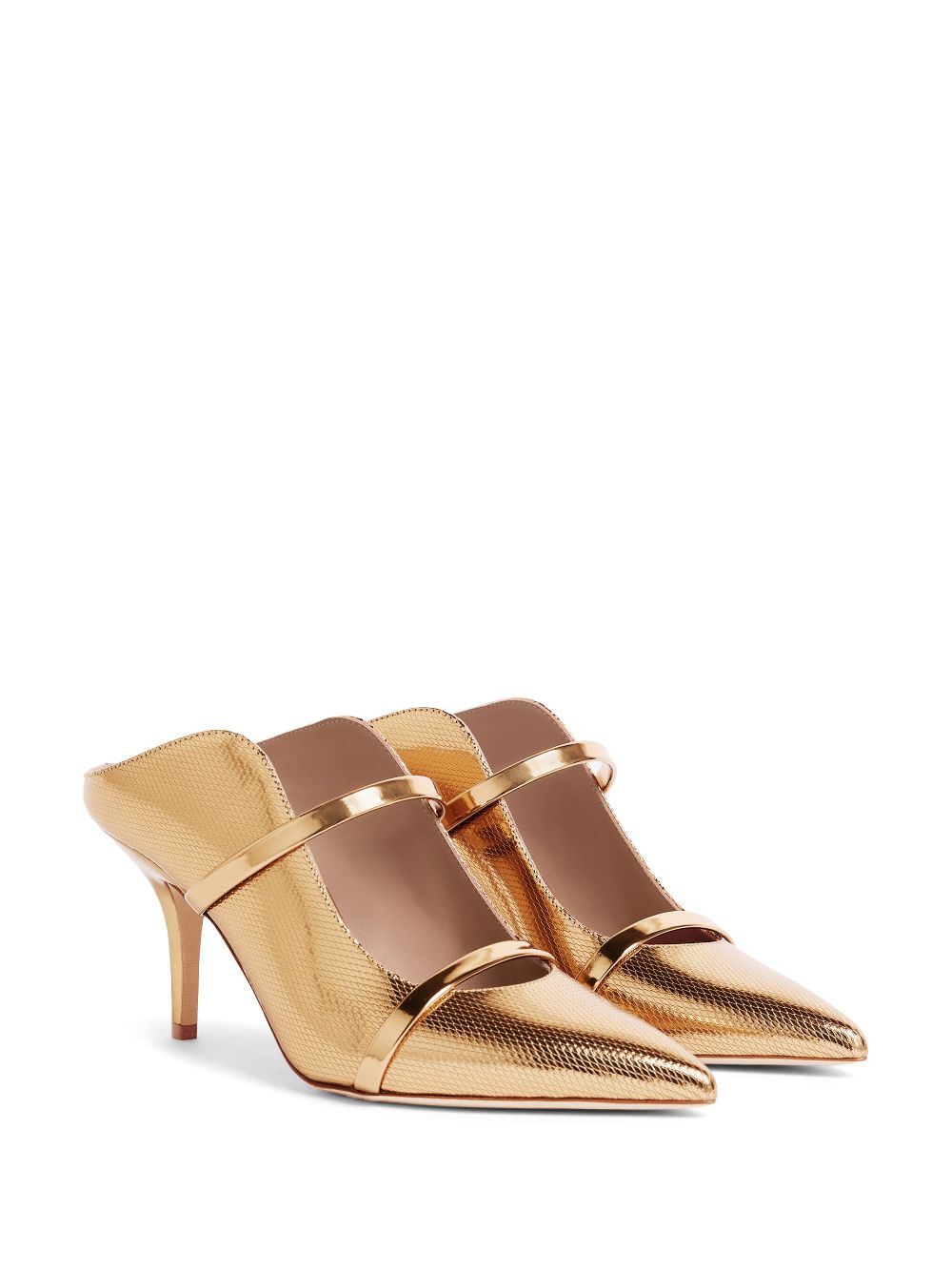 Malone Souliers Maureen 70mm muiltjes - Goud