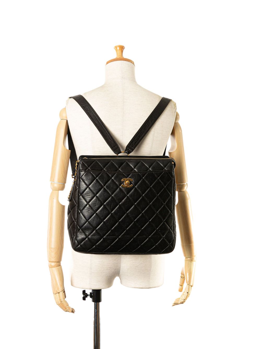 Affordable HOT SALE CHANEL 20th Century CC Quilted Lambskin backpack Women