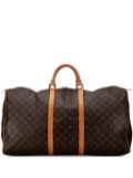 Louis Vuitton Pre-Owned 1991 Monogram Keepall 60 travel bag - Brown