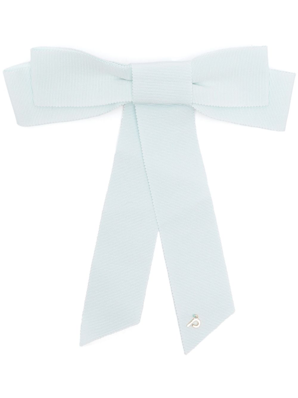 Parlor bow-detail hair clip - Blue