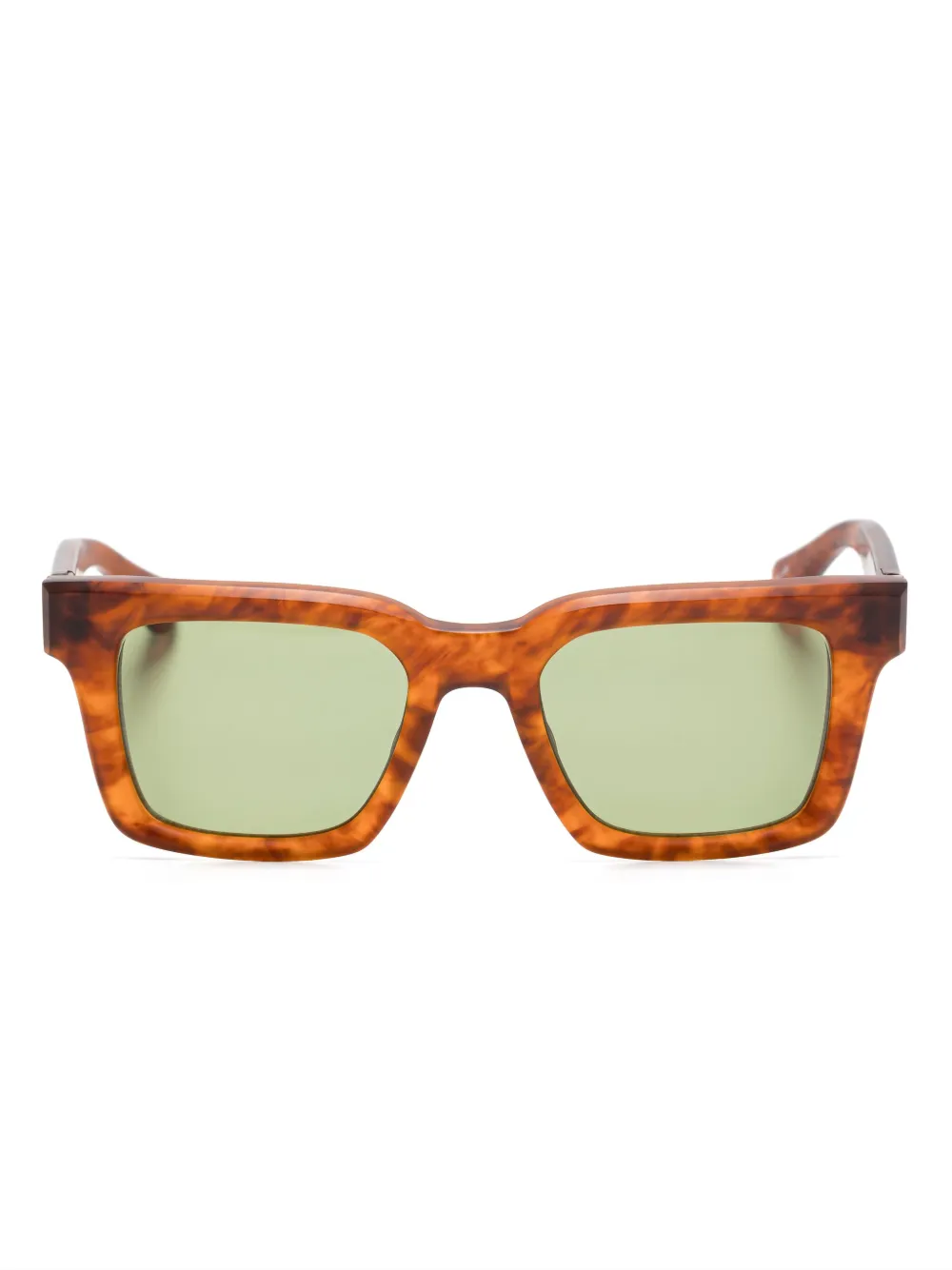 Matsuda M1027 Square-frame Sunglasses In Brown