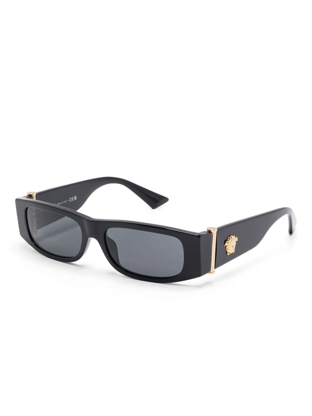 Versace Eyewear Medusa-plaque sunglasses - Zwart